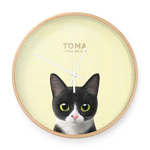 토마 자작나무벽시계
